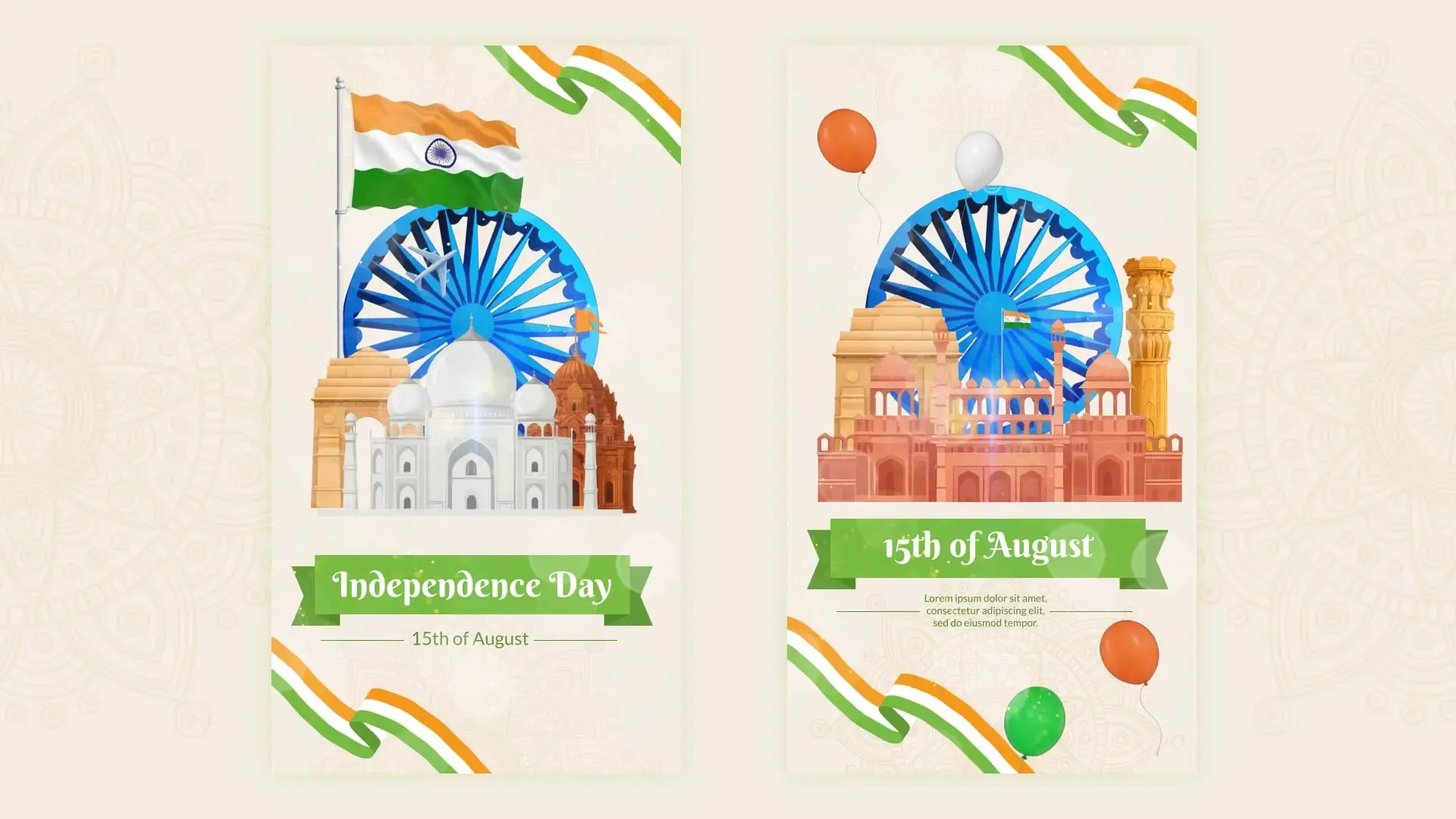 Indian Independence Day Wishes Tricolor Instagram Story